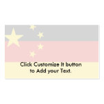 Bandera de China, Hungría Tarjeta De Visita