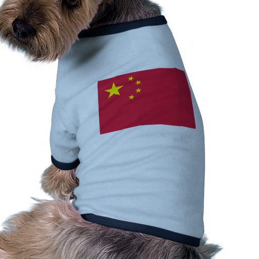 Bandera de China Prenda Mascota