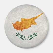Bandera de Chipre Imán Para Frigorifico