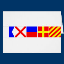 Bandera de código Avery tarjetas