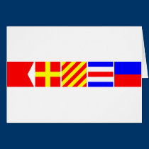 Bandera de código Bryce tarjetas