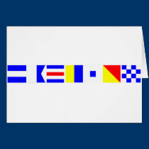 Bandera de código Jackson tarjetas