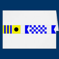 Bandera de código Juana tarjetas
