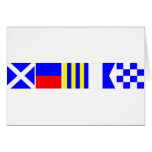 Bandera de código Megan Tarjeton