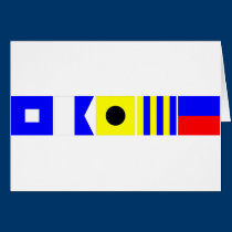 Bandera de código Paige tarjetas