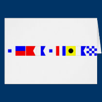 Bandera de código Sebastian tarjetas