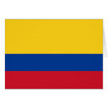 Bandera de Colombia Tarjetas