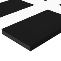 Bandera de Cornualles Lona Envuelta Para Galerias