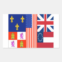 Bandera de CUATRO Pensacola Etiqueta