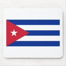 Bandera de Cuba Alfombrillas De Ratón