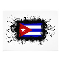 Bandera de Cuba Comunicado Personalizado