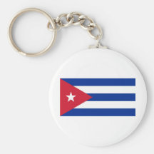 Bandera de Cuba Llaveros Personalizados