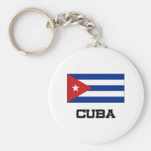 Bandera de Cuba Llaveros Personalizados