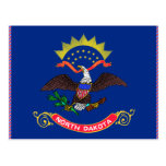 Bandera de Dakota del Norte Postal