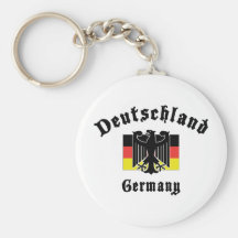 Bandera de Deutschland Alemania Llaveros Personalizados