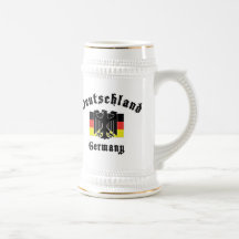 Bandera de Deutschland Alemania Tazas De Café