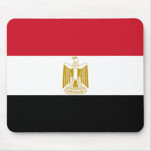 Bandera de Egipto Alfombrillas De Raton