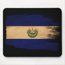 Bandera de El Salvador Alfombrilla De Raton