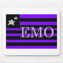 Bandera de Emo Alfombrilla De Ratón