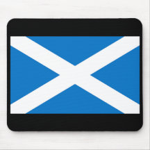 Bandera de Escocia Alfombrillas De Raton