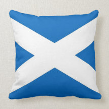 Bandera de Escocia en la almohada de MoJo del amer