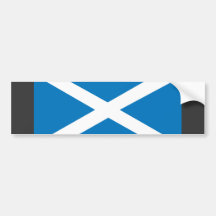 Bandera de Escocia Etiqueta De Parachoque