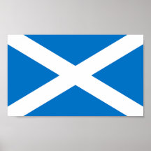 Bandera de Escocia Impresiones