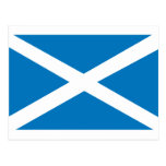 Bandera de Escocia Postales