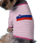 Bandera de Eslovenia Ropa Para Mascota