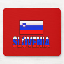 Bandera de Eslovenia Tapete De Ratones