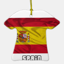 Bandera de España Adornos De Navidad