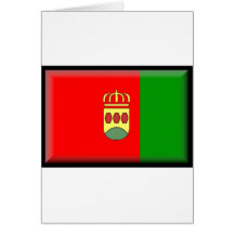 Bandera de España Alcorcón Tarjetón