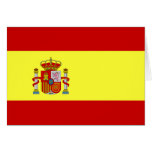 Bandera de España Felicitaciones