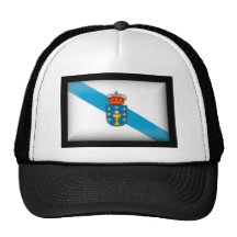Bandera de España Galicia Gorros
