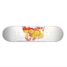 Bandera de España Monopatin Personalizado