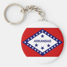 Bandera de Estados Unidos Arkansas Llaveros Personalizados