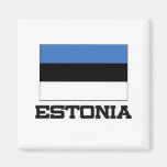 Bandera de Estonia Iman De Nevera