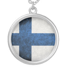 Bandera de Finlandia Colgante Personalizado
