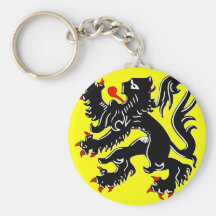 Bandera de Flandes, Bélgica Llavero
