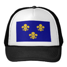 Bandera de Francia medieval, Francia Gorros Bordados