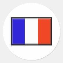 Bandera de Francia Pegatinas