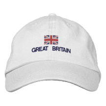 Bandera de Gran Bretaña Union Jack Británicos Gorra De Béisbol