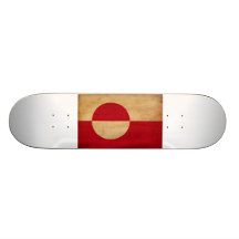 Bandera de Groenlandia Patinetas Personalizadas