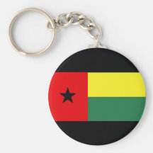 Bandera de Guinea-Bissau Llaveros Personalizados