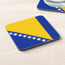 Bandera de Herzegovian Posavasos De Bebidas