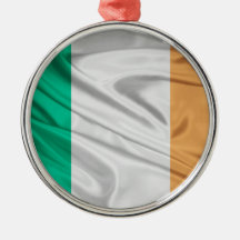 Bandera de Irlanda Adornos De Navidad