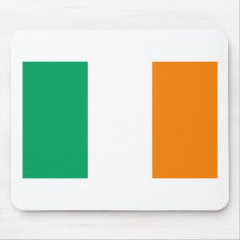 Bandera de Irlanda Alfombrillas De Ratones