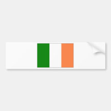 Bandera de Irlanda Etiqueta De Parachoque