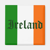 Bandera de Irlanda Imán De Nevera