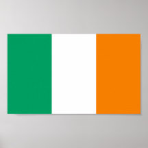 Bandera de Irlanda Posters